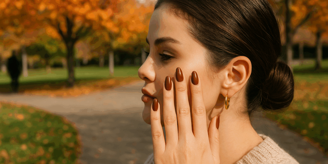 Selena Gomez Approves “Toasted” Nails for Fall—Here’s Exactly How To Do It