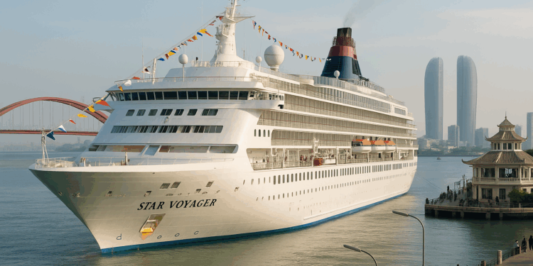 StarCruises celebra la llegada inaugural del Star Voyager a Xiamen
