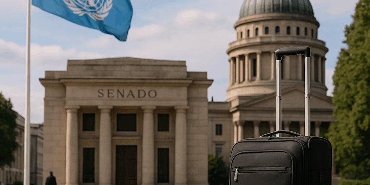 Matizan cancelación de viajes en el Senado: priorizarán representación en órganos internacionales