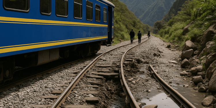 Suspenden viajes a Machu Picchu de forma indefinida: Ferrocarril Transandino denuncia lamentable estado de la vía férrea