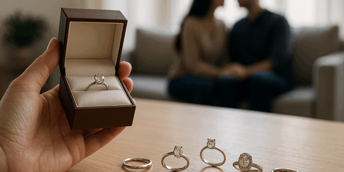 Cortes y tallas de anillos de compromiso y el significado de cada uno