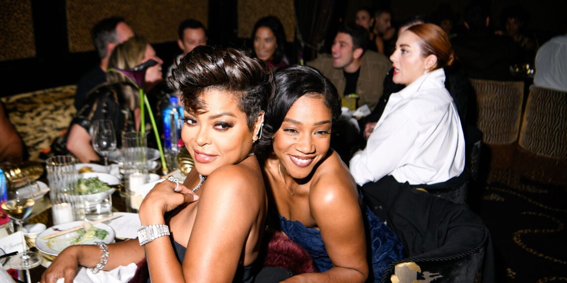 Taraji P. Henson and Tiffany Haddish Toasted Simkhai’s Latest Collection With a Post-Show Dinner