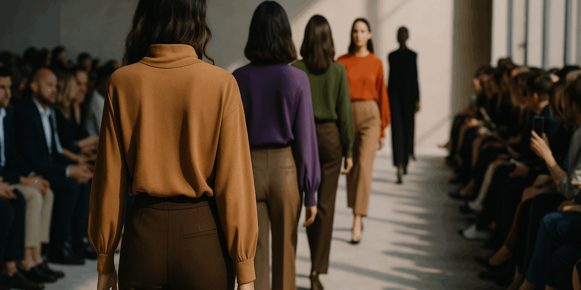 Colores de blusas que están de moda este otoño 2025, según las pasarelas