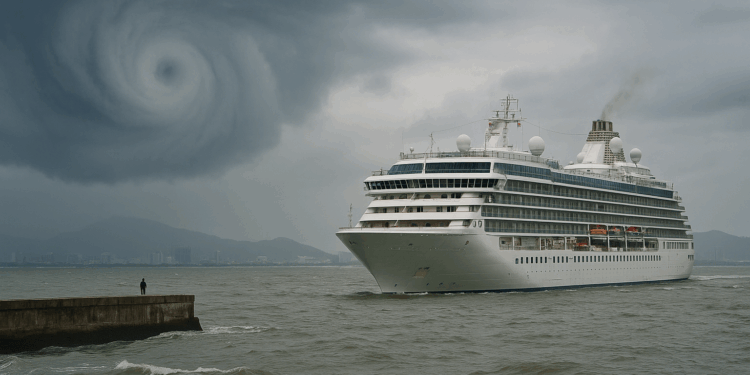 Tifón Ragasa obliga a desviar crucero Star Voyager y cancelar escala en Sanya