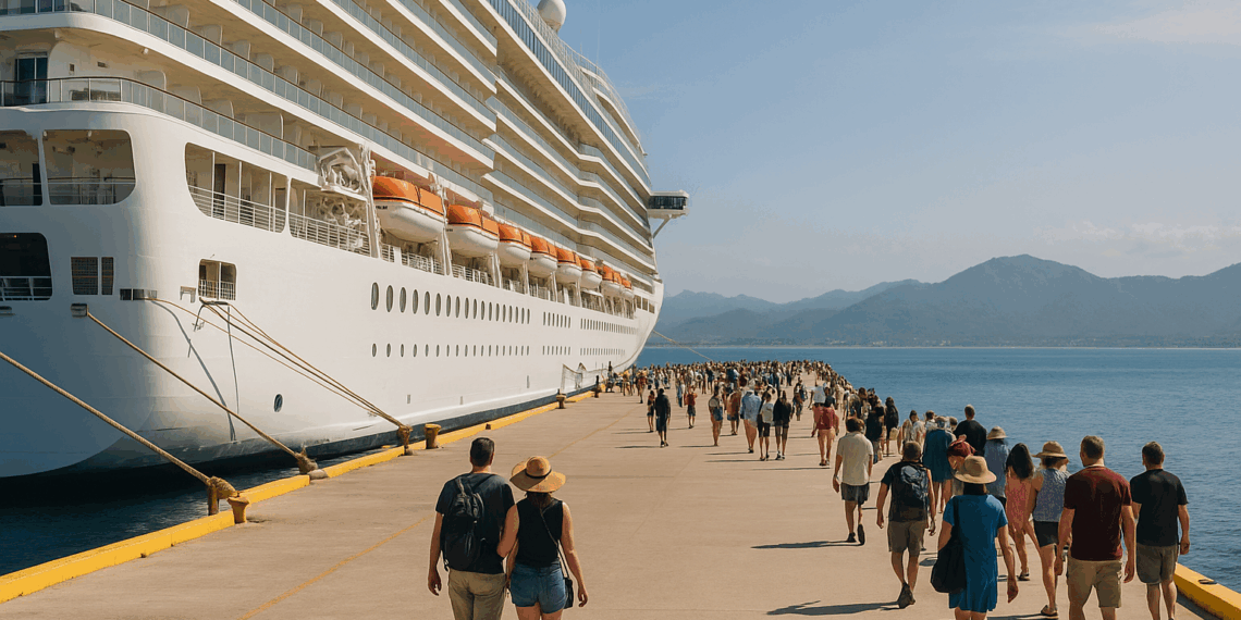 Anclan turistas en cruceros derrama de 734 mdd en México