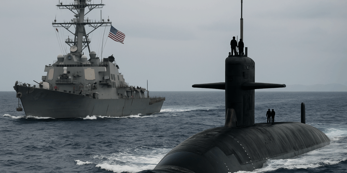 Un crucero lanzamisiles y un submarino nuclear se suman al despliegue naval de EE.UU. cerca de Venezuela