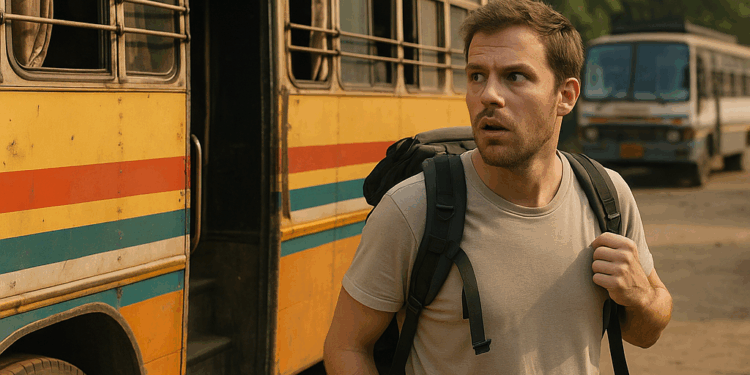 Un español en shock tras viajar en un autobús nocturno por la India: "Parece PortAventura"