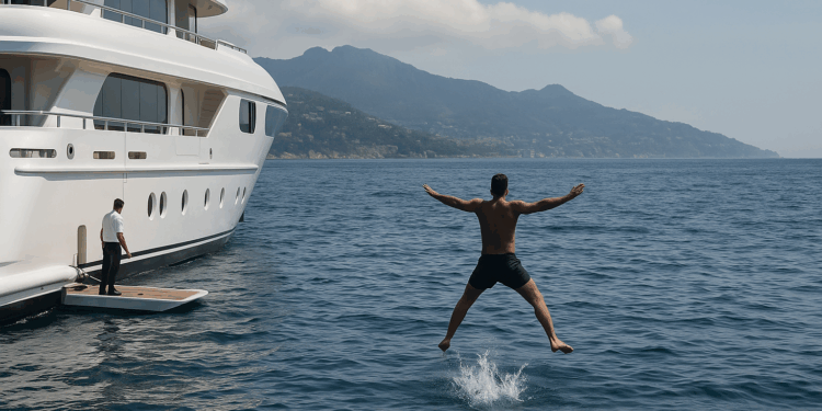 Un hombre saltó de un crucero para no pagar 16.000 dólares, ahora se enfrenta a este terrible destino