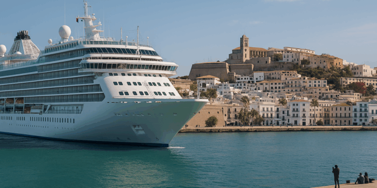 Un crucero de lujo de 55 días recalará en Ibiza