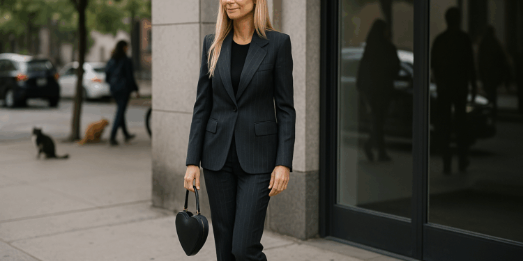 Gwyneth Paltrow Adds a Surprising Bag to Her Subverted Workwear