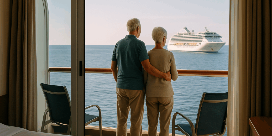 Una pareja de jubilados compra un camarote para vivir durante 15 años en un crucero