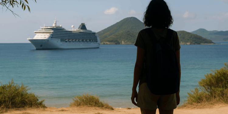 Una pasajera se baja del crucero en medio del trayecto para quedarse en la isla y pide no ser encontrada | Hype