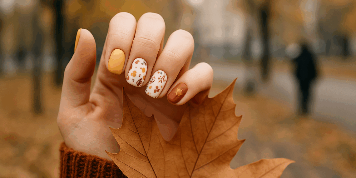 Uñas de otoño 2025, las 7 manicuras estampadas que todas debemos probar en septiembre