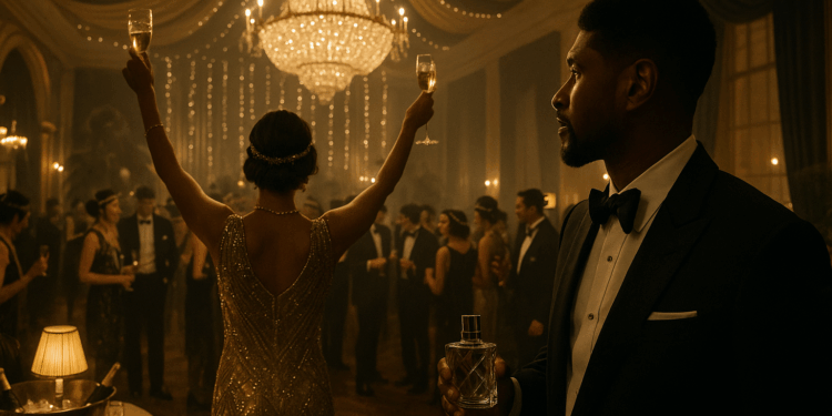 Usher Throws A Gatsby-Sized Party—“Ralph’s Club”—To Fête His Fragrance Campaign
