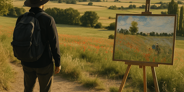 un 'road trip' de cinco días por los paisajes que inspiraron la pintura moderna
