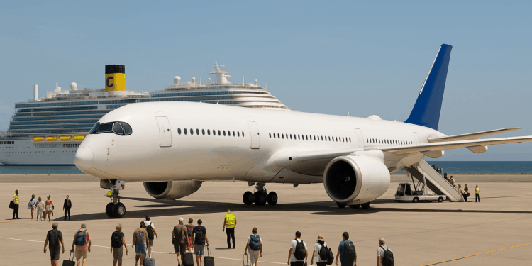 World2Fly fleta vuelos chárter para Costa Cruceros