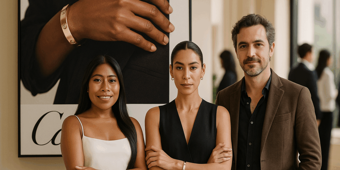 Yalitza Aparicio, Mabel Cadena, Juan Pablo Fuentes (y muchos más) presentan el nuevo brazalete de Cartier en la portada de Vogue Joyas