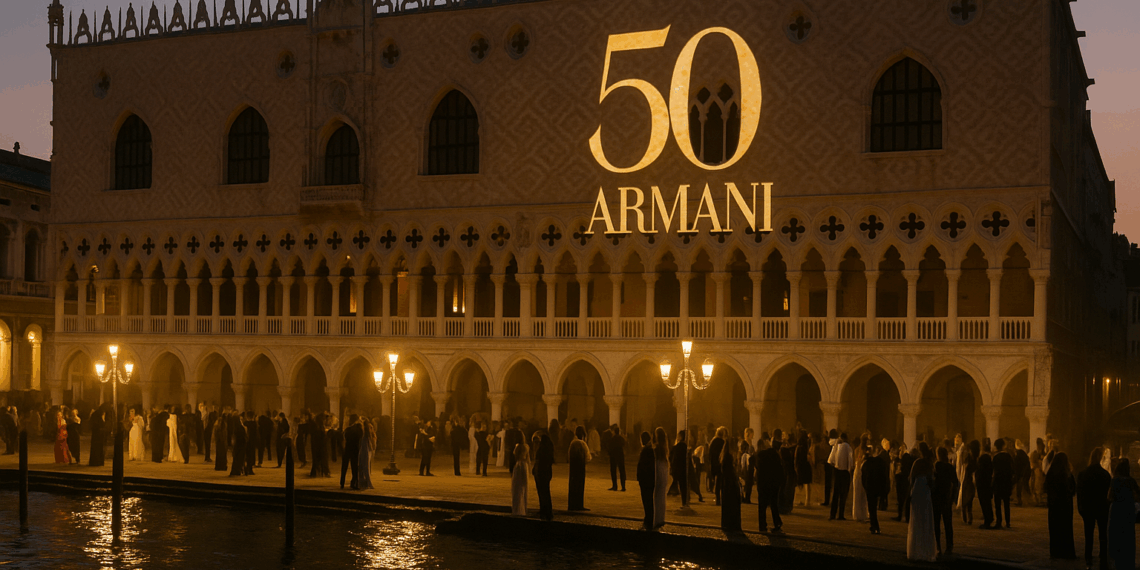Armani Turns 50! And Cate Blanchett and Rosie Huntington-Whiteley Lead a Starry Celebration in Venice