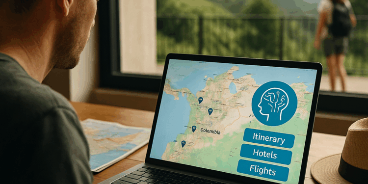 ¿Cómo usar IA para planear viajes en Colombia?