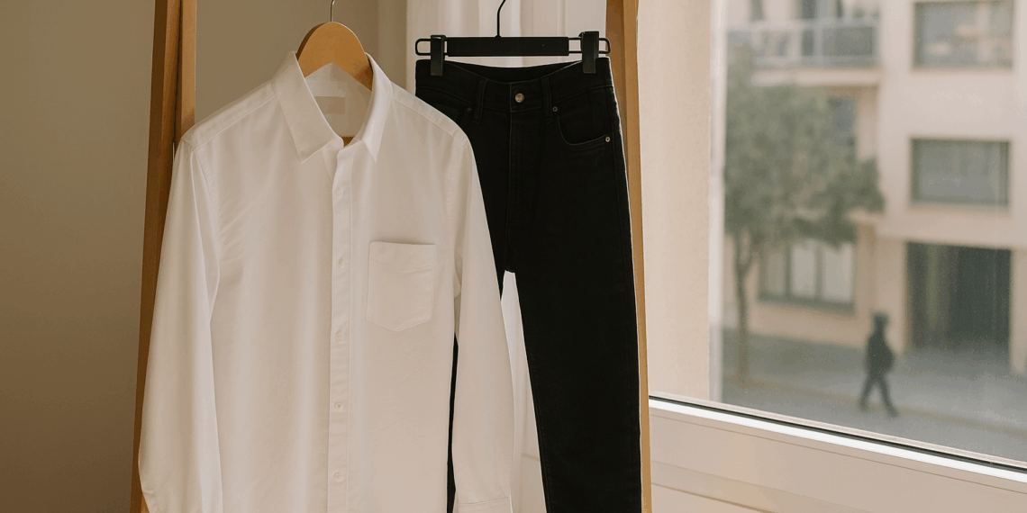 5 blusas blancas con 5 jeans negros para lucir elegante en otoño 2025