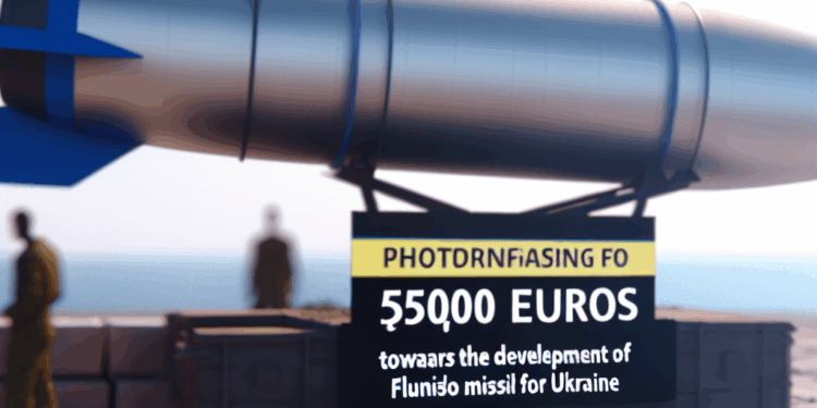 500.000 euros en donaciones durante 48 horas financian el misil de crucero Flamingo para Ucrania