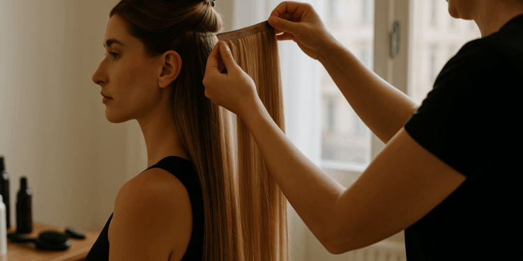 You Can Now Buy Hailey Bieber's “Seamless” Hair Extensions