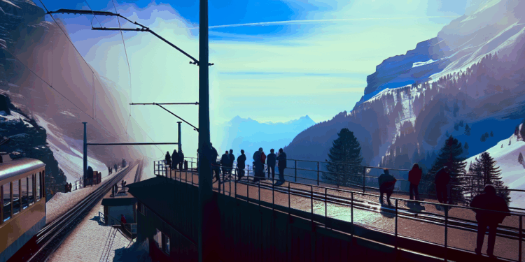 así es el Jungfrau, el tren suizo que sube a la estación más alta de Europa