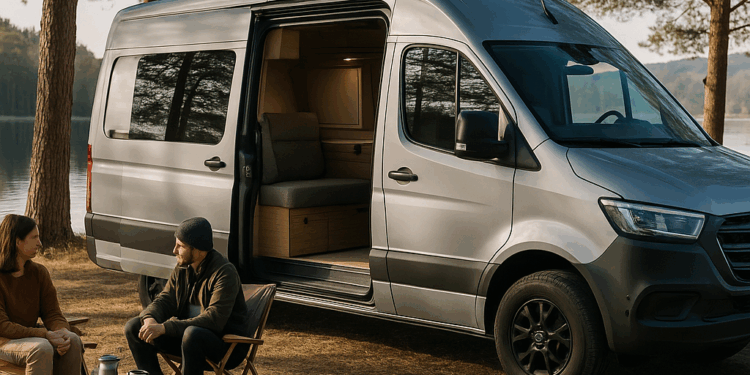Así es la coqueta cámper para disfrutar de viajes con estilo
