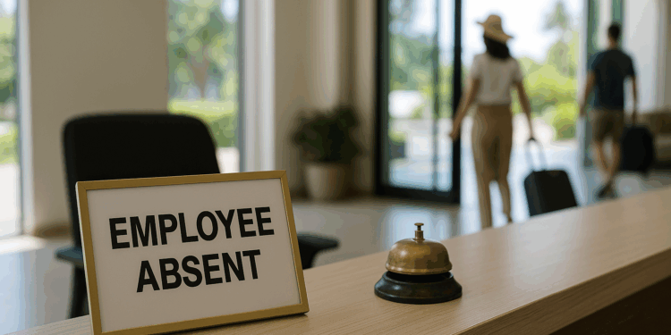 Gran preocupación entre las empresas de turismo por el creciente nivel de absentismo