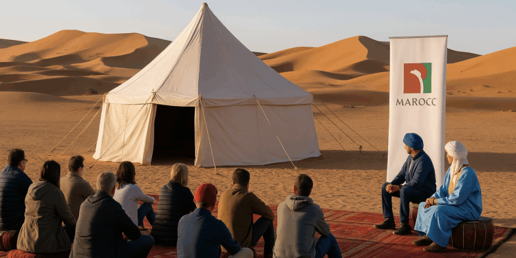 CEAV celebra unas jornadas en el desierto con la colaboración de la Oficina Nacional de Turismo de Marruecos