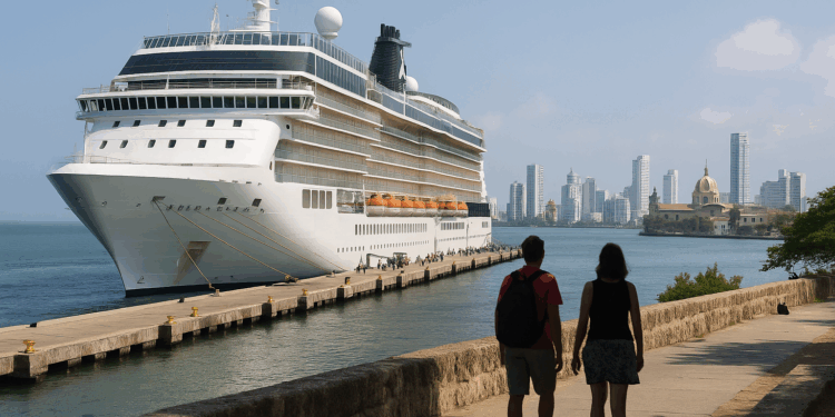 Cartagena supera récords y el turismo de cruceros genera USD 50 millones en la temporada 2025-2026