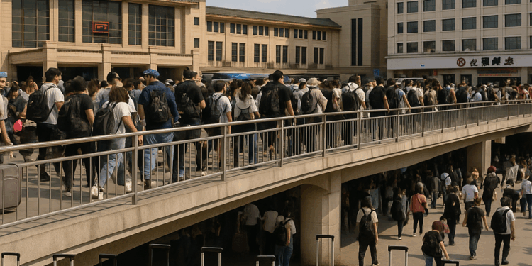 China registra un gasto de 114.000 millones de dólares y 888 millones de viajes durante la Semana Dorada