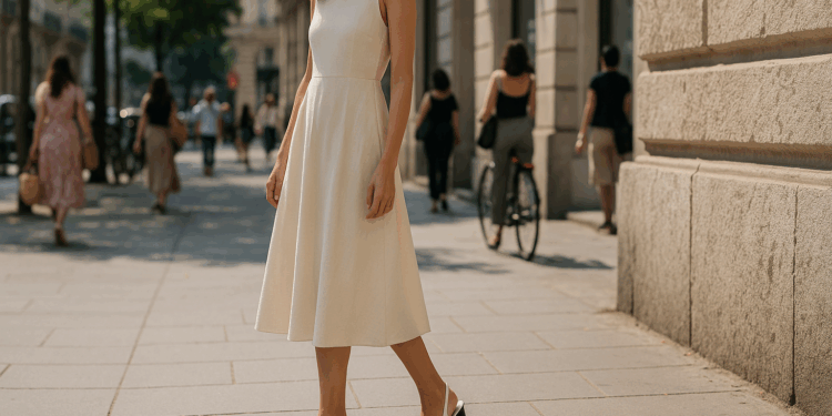 Cómo llevar zapatos bicolor de Chanel con faldas y vestidos en Primavera-Verano 2026
