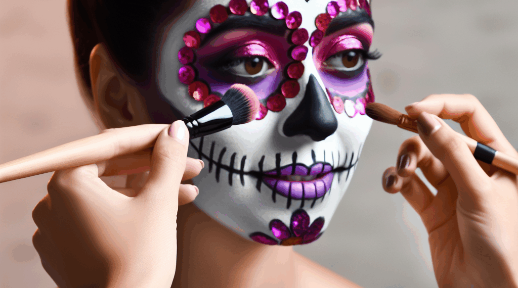 Inspírate con este maquillaje de L’Oréal Paris en Gala Vogue de Día de Muertos 2025