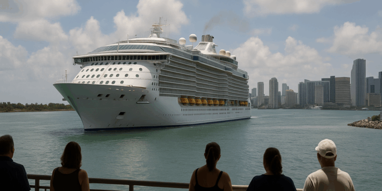 Llega a Miami crucero de Royal Caribbean con casi 100 infectados con norovirus | Univision 23 Miami WLTV