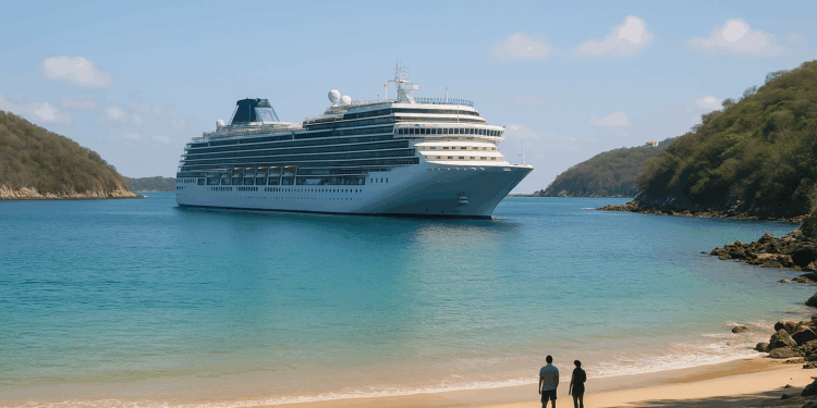 En lo que va de 2025, cruceros generan más de 30 mdp en Bahías de Huatulco: Sectur Oaxaca