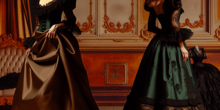 Danna impactó en la Gala Vogue de Día de Muertos 2025 con un vestido victoriano y zapatos pumps