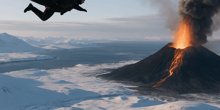 De saltos en paracaídas sobre el Polo Norte a volcanes activos: la nueva tendencia que atrae a los millonarios
