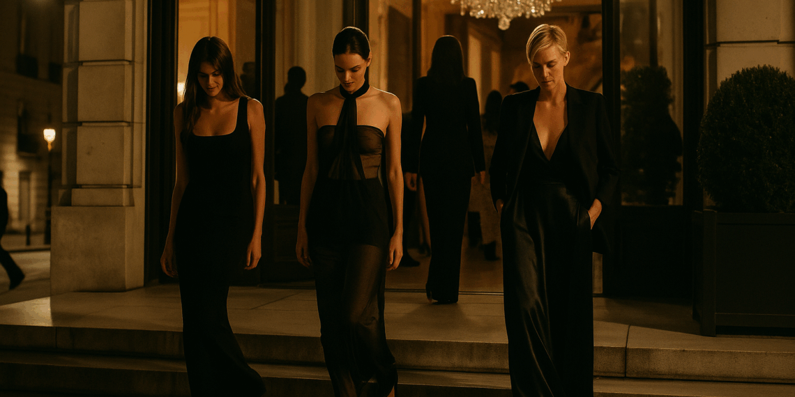 Sarah Burton’s Givenchy Draws a Star Pack—Kaia Gerber, Vittoria Ceretti, Charlize Theron—to a Post-Show Nightcap