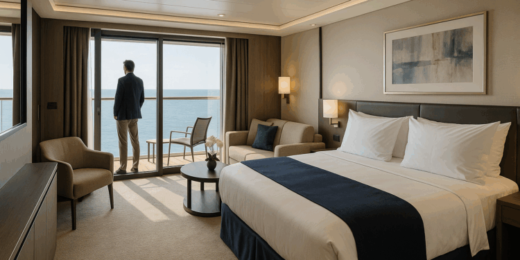 Varias duplex destacan en suites MSC Yacht Club a bordo del MSC World Asia