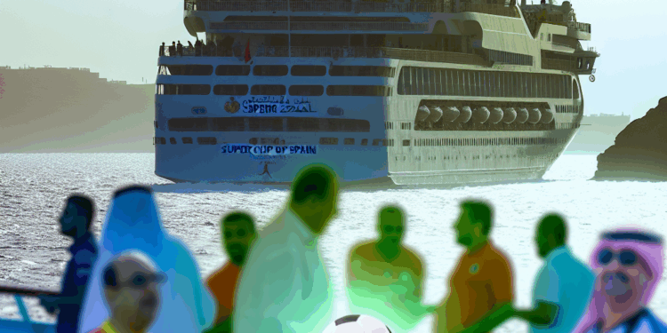 AROYA Cruises presenta un crucero temático de fútbol por el Mar Rojo para la Supercopa de España en Yeda