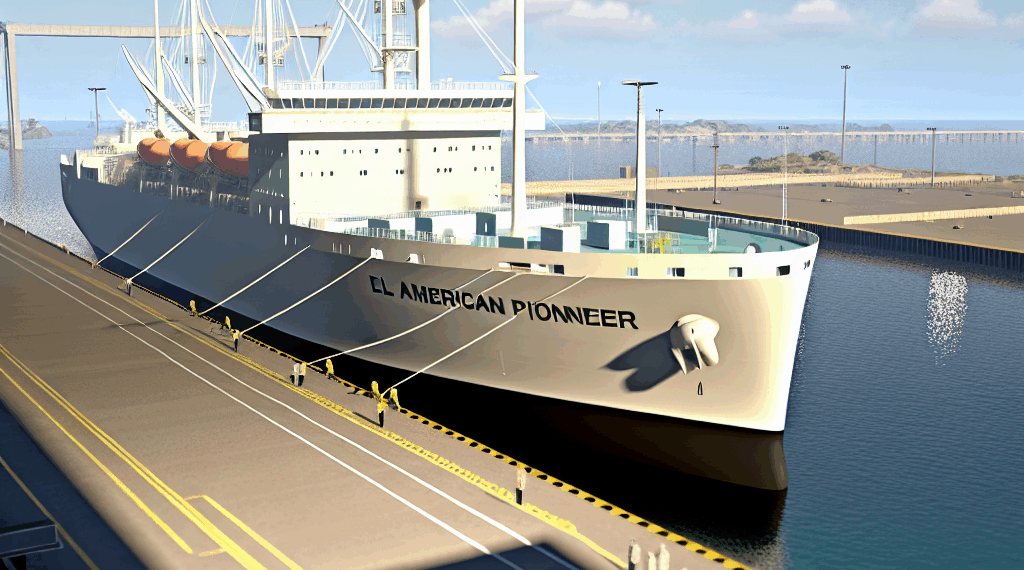 American Pioneer será el primero de 10 nuevos barcos de ACL