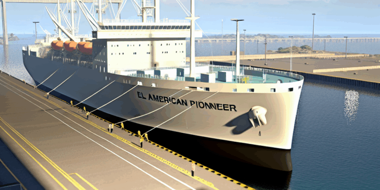 American Pioneer será el primero de 10 nuevos barcos de ACL