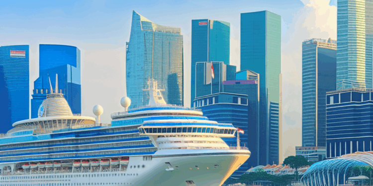 El Discovery Princess realiza su primera escala en Singapur y comienza un crucero por Malasia