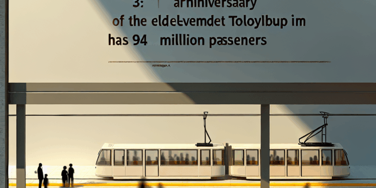 Trolebús Elevado de Iztapalapa cumple tres años con más de 94 millones de viajes. Foto: Especial