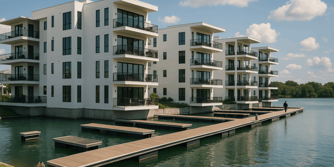 El millonario proyecto de condominios en Texas que será como vivir en “una casa crucero”