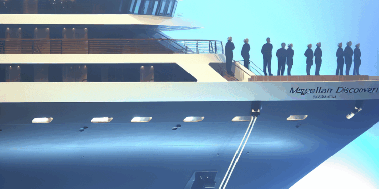 Buque crucero Magellan Discoverer hizo su primera aparición pública