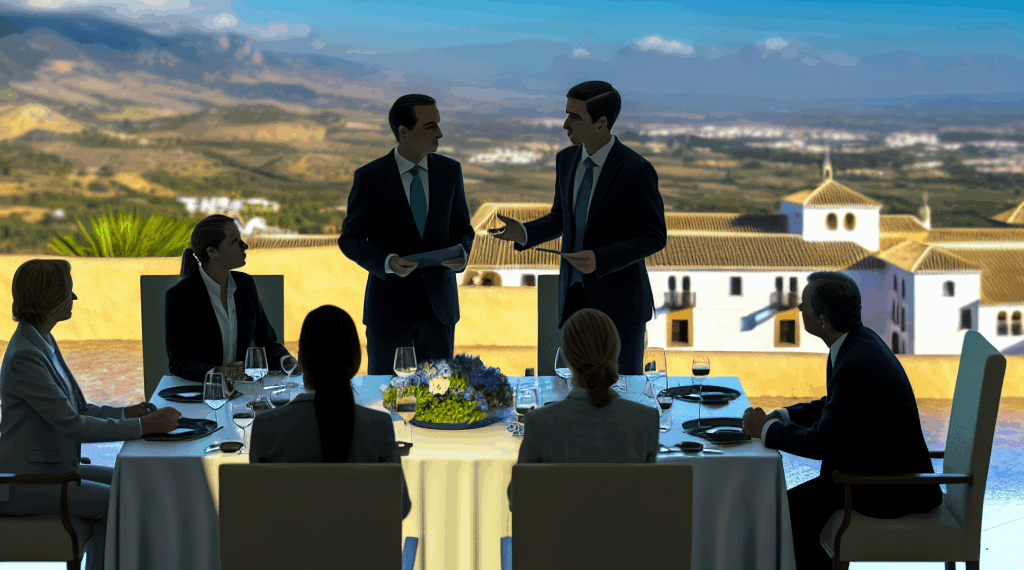 El vicepresidente primero de la CAM ha recibido este jueves a los presidentes de las agencias de viaje que forman parte de las distintas provincias de Andalucía