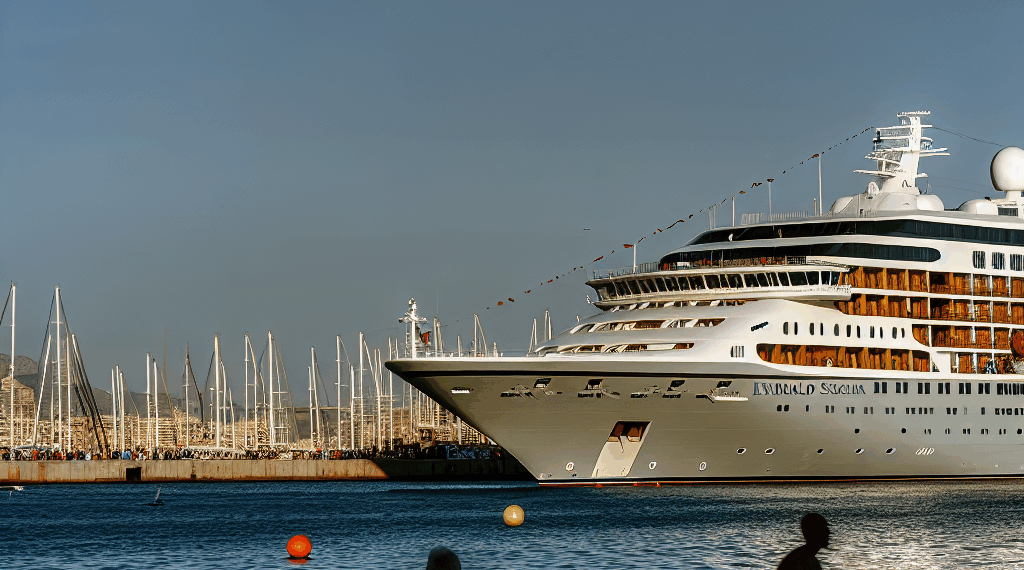 PortCastelló recibe por segunda vez al crucero de lujo “Emerald Skara”