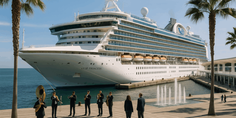 El puerto de Málaga recibe la primera escala del crucero Star Princess | Economía y negocios